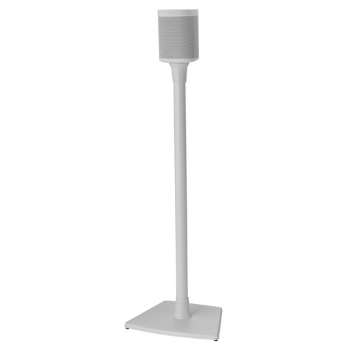 Wireless Speaker Stands designed for Sonos ONE, PLAY:1 and PLAY:3 - White Single