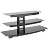 Audio Video Stand Waterfall design fits AV components and TVs up to 56" - BFAV550-CH0