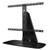 Swiveling TV Base fits TVs 32"-60" Table-top TV Base that recreates the sleek look and feel of a mounted TV - WSTV1-B1