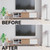 Sanus 5-Piece 3-3/4-in x 3.75-in PVC White Flat Screen TV Kit In-Wall Power