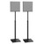 SANUS Height-Adjustable Speaker Stands Designed for Sony BRAVIA Theater Quad™ Speakers (Pair/Black)