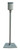 Sanus Wireless Speaker Stand Designed for SONOS PLAY 1 and PLAY 3 Speakers - Single Stand (Black) - WSS1-B0