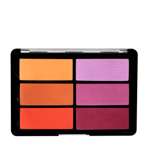 VISEART Blush Palette: 03 Orange-Violet VISEART Blush Palette: 03 Orange-Violet