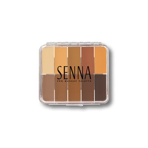 Senna Slipcover Small Foundation Palette 2: Medium-Dark Senna Slipcover Small Foundation Palette 2: Medium-Dark