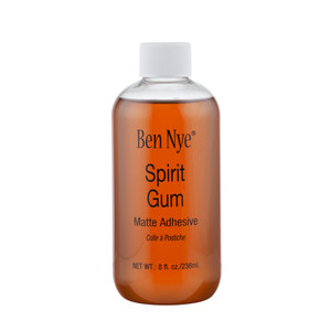 Spirit Gum by Ben Nye. Sold by Norcostco. Spirit Gum by Ben Nye. Sold by Norcostco.