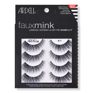 4 Pack of Ardell Faux Mink 811 lashes (in packaging). Sold by Norcostco. 4 Pack of Ardell Faux Mink 811 lashes (in packaging). Sold by Norcostco.