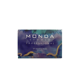 Monda Studio Oil Blotting Sheets (50 count). Sold by Norcostco. Monda Studio Oil Blotting Sheets (50 count). Sold by Norcostco.