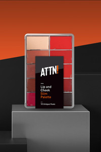 ATTN! Slim Lip & Cheek Palette. Sold by Norcostco. ATTN! Slim Lip & Cheek Palette. Sold by Norcostco.