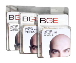 BGE Bald Caps. Sold by Norcostco. BGE Bald Caps. Sold by Norcostco.