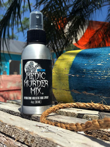 Medic Murder Mix Natural Bug Spray (lifestyle shot). Sold by Norcostco.