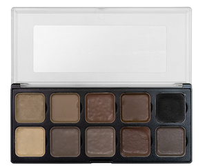 EBA Encore Palette Hair & Beard Light to Dark (open lid). Sold by Norcostco.