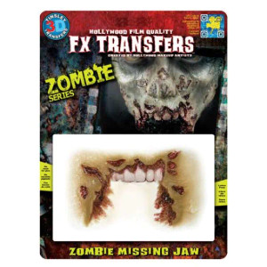 Tinsley Transfers 3D FX Transfer - Zombie Missing Jaw