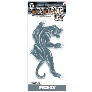 Tinsley Transfers Prison Tattoo - Panther Tinsley Transfers Prison Tattoo - Panther