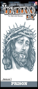 Tinsley Transfers Prison Tattoo - Jesus Tinsley Transfers Prison Tattoo - Jesus