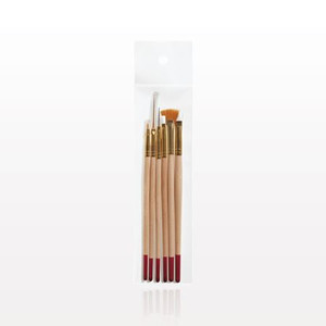 6 Piece Taklon Professional Nail Brush Set (in packaging). Sold by Norcostco. 6 Piece Taklon Professional Nail Brush Set (in packaging). Sold by Norcostco.