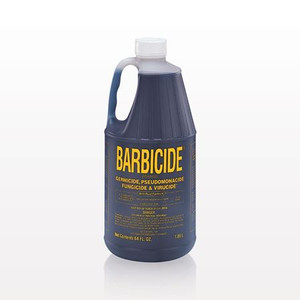 Barbicide 64oz. Sold by Norcostco.