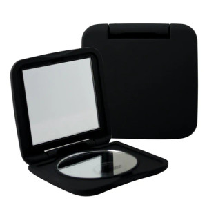 Chique Compact Mirror (open). Sold by Norcostco.
