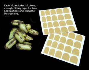 Dental Distortions Creepy Claws Fitting Tape (out of packaging). Sold by Norcostco. Dental Distortions Creepy Claws Fitting Tape (out of packaging). Sold by Norcostco.