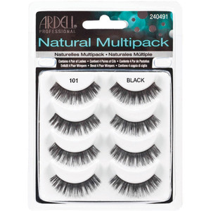 4 Pack of Ardell Professional Natural 101 Lashes (in packaging). Sold by Norcostco.