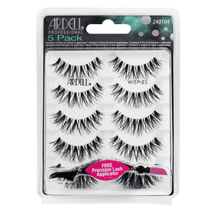 5 Pack of Ardell Professional Natural Wispies lashes (in packaging). Sold by Norcostco.