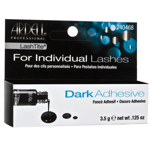 Ardell LashTite Dark Adhesive (in packaging). Sold by Norcostco.