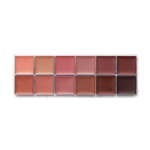 Danessa Myricks Beauty Luxe Cream Palette Nudist (lid off). Sold by Norcostco. Danessa Myricks Beauty Luxe Cream Palette Nudist (lid off). Sold by Norcostco.