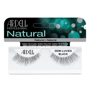 Ardell Professional Natural Demi Luvies lashes (in packaging). Sold by Norcostco.