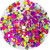 UV Chunky Glitter Blend by Amerikan Body Art (loose). Sold by Norcostco.
