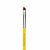 Bdellium Tools Studio Small Angle Brush 762 (close up). Sold by Norcostco. Bdellium Tools Studio Small Angle Brush 762 (close up). Sold by Norcostco.
