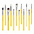 Bdellium Studio Eyes 12 pc. Brush Set components (without pouch). Sold by Norcostco. Bdellium Studio Eyes 12 pc. Brush Set components (without pouch). Sold by Norcostco.