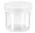 Clear Wide-Mouth Plastic Jar 2oz