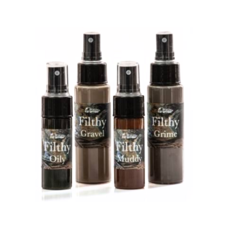 Allied FX Filthy Sprays. Sold by Norcostco.