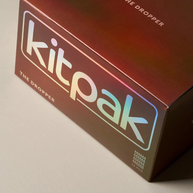 Kitpak The Dropper Set of 24 packaging. Sold by Norcostco.