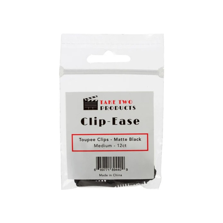 Take Two Toupee Clips Black