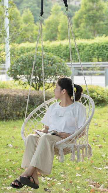 round hanging hammock