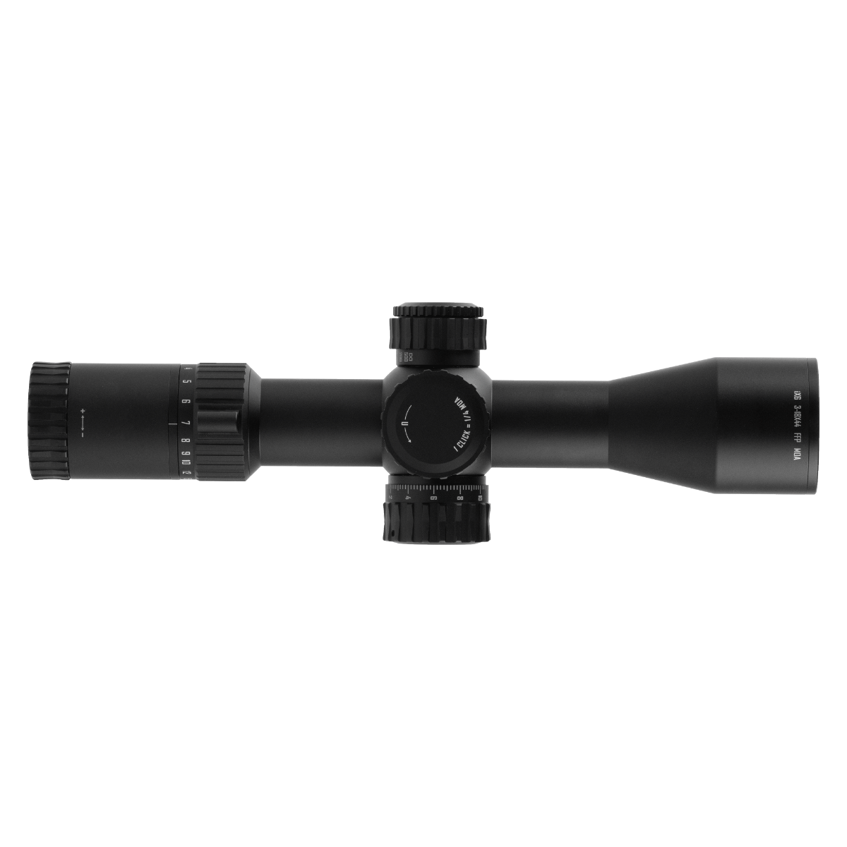 INTEGRIX® iX6 3-18X44 34 mm FFP Mid Power Scope, A2 MOA SKU iX603FA2