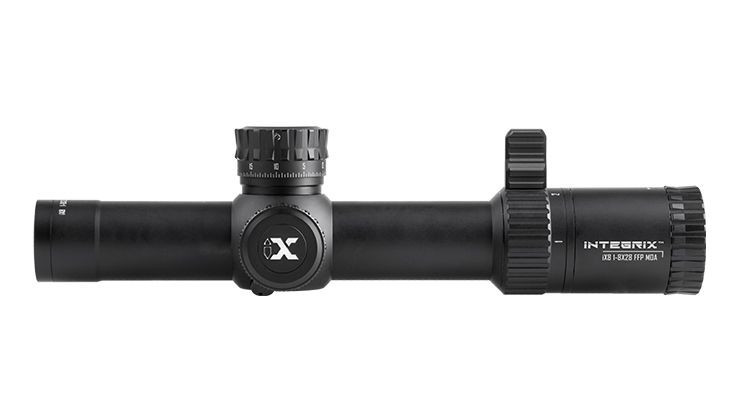 INTEGRIX IX8, 1-8x28 34MM FFP LPVO SCOPE, A1 MOA, iX801FA1