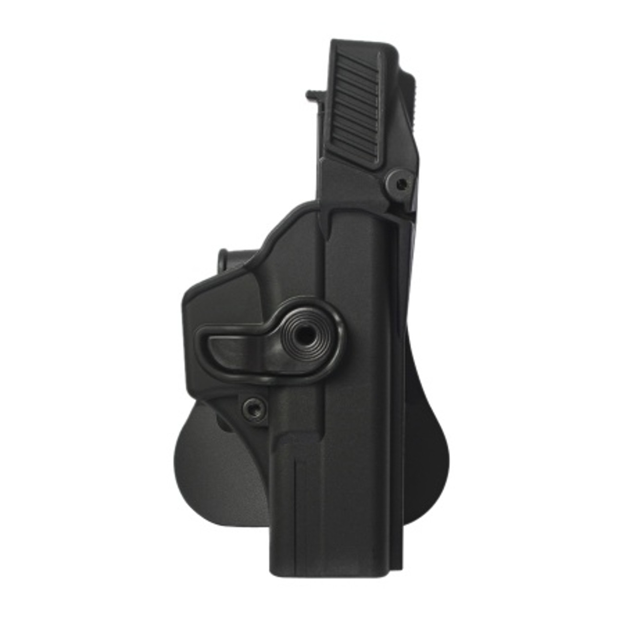 Gun Holster, OWB Holster Paddle Polymer Fit: Glock 17 (Gen 1-5) Glock 22 31  (Gen 1-4) Glock 43 - Taurus TH9 / TH9C - Smith & Wesson M&P 9mm M2.0