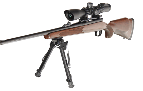 UTG SUPER DUTY BIPOD, QUICK DETACH, 8.0"12.8" CENTER HEIGHT