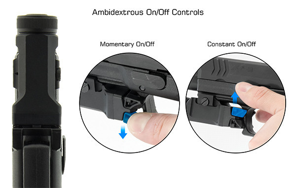 UTG SUB-COMPACT LED AMBI. PISTOL LIGHT, 400 LUMEN