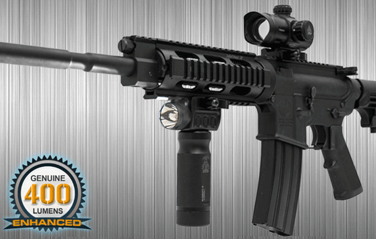 UTG NEW GEN GRIP LIGHT, 400 LUMEN, QD MOUNT, MNTEL228GPQA