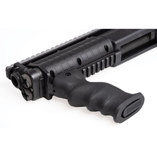 UTG AMBIDEXTROUS CONTOURED VERTICAL FOREGRIP, BLACK, RB-FGRP172B