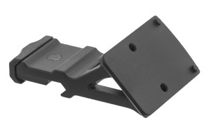 UTG® PICATINNY OPTIC MOUNT, FOR RMR®, 45 DEGREE ANGLE MOUNT, MT-RMR45 UTG® PICATINNY OPTIC MOUNT, FOR RMR®, 45 DEGREE ANGLE MOUNT, MT-RMR45