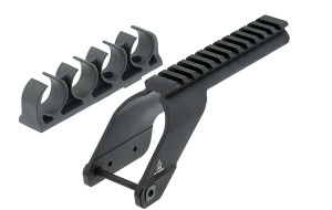 UTG® PICATINNY OPTIC MOUNT, FOR 12 GAUGE MOSSBERG® 500® 590®, MT-MB590 UTG® PICATINNY OPTIC MOUNT, FOR 12 GAUGE MOSSBERG® 500® 590®, MT-MB590
