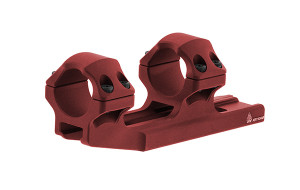 UTG ACCU-SYNC 30MM MEDIUM PROFILE 34MM OFFSET PICATINNY RINGS, RED UTG ACCU-SYNC 30MM MEDIUM PROFILE 34MM OFFSET PICATINNY RINGS, RED