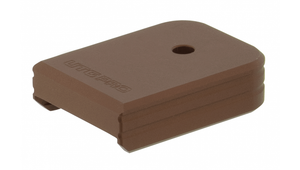 UTG PRO® +0 Base Pad, for GLOCK® .45ACP/10MM OEM Magazine, Bronze Aluminum SKU PUBGL02Z UTG PRO® +0 Base Pad, for GLOCK® .45ACP/10MM OEM Magazine, Bronze Aluminum SKU PUBGL02Z