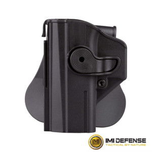 IMI-Z1460LH Left-handed Polymer Retention Paddle Holster Level 2 for CZ P-07 IMI-Z1460LH Left-handed Polymer Retention Paddle Holster Level 2 for CZ P-07