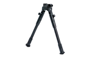 UTG SHOOTER'S BIPOD, RUBBER FEET, 8.7"-10.6" CENTER HEIGHT