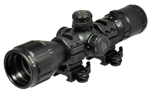 UTG® BUG BUSTER® 3-9X32 1" Scope, AO, RGB Mil-dot, QD Rings, SCP-M392AOLWQ UTG® BUG BUSTER® 3-9X32 1" Scope, AO, RGB Mil-dot, QD Rings, SCP-M392AOLWQ