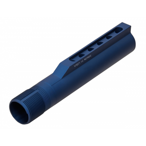 UTG PRO AR15 6-POSITION RECEIVER EXTENSION TUBE, MIL-SPEC, MATTE BLUE, TLU001B UTG PRO AR15 6-POSITION RECEIVER EXTENSION TUBE, MIL-SPEC, MATTE BLUE, TLU001B